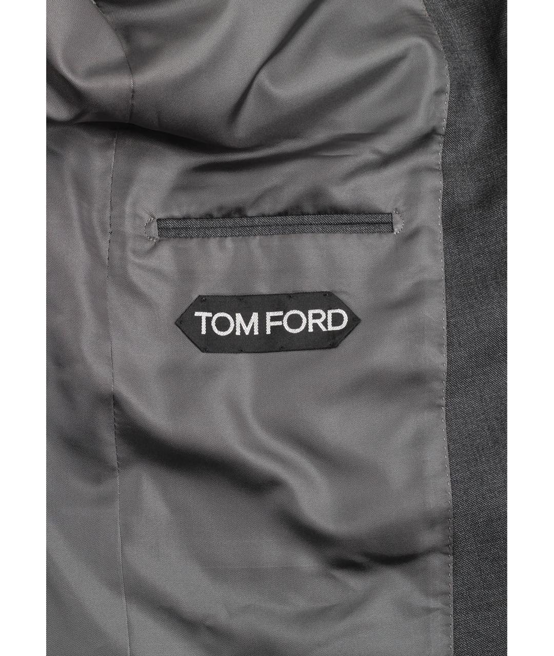 TOM FORD Антрацитовый костюм-тройка, фото 6