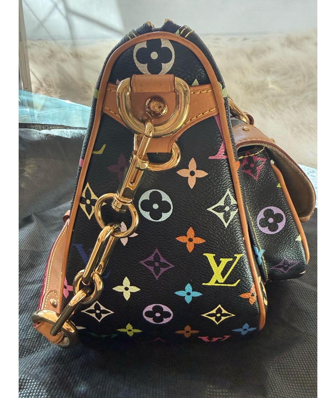 LOUIS VUITTON Черная сумка тоут, фото 3