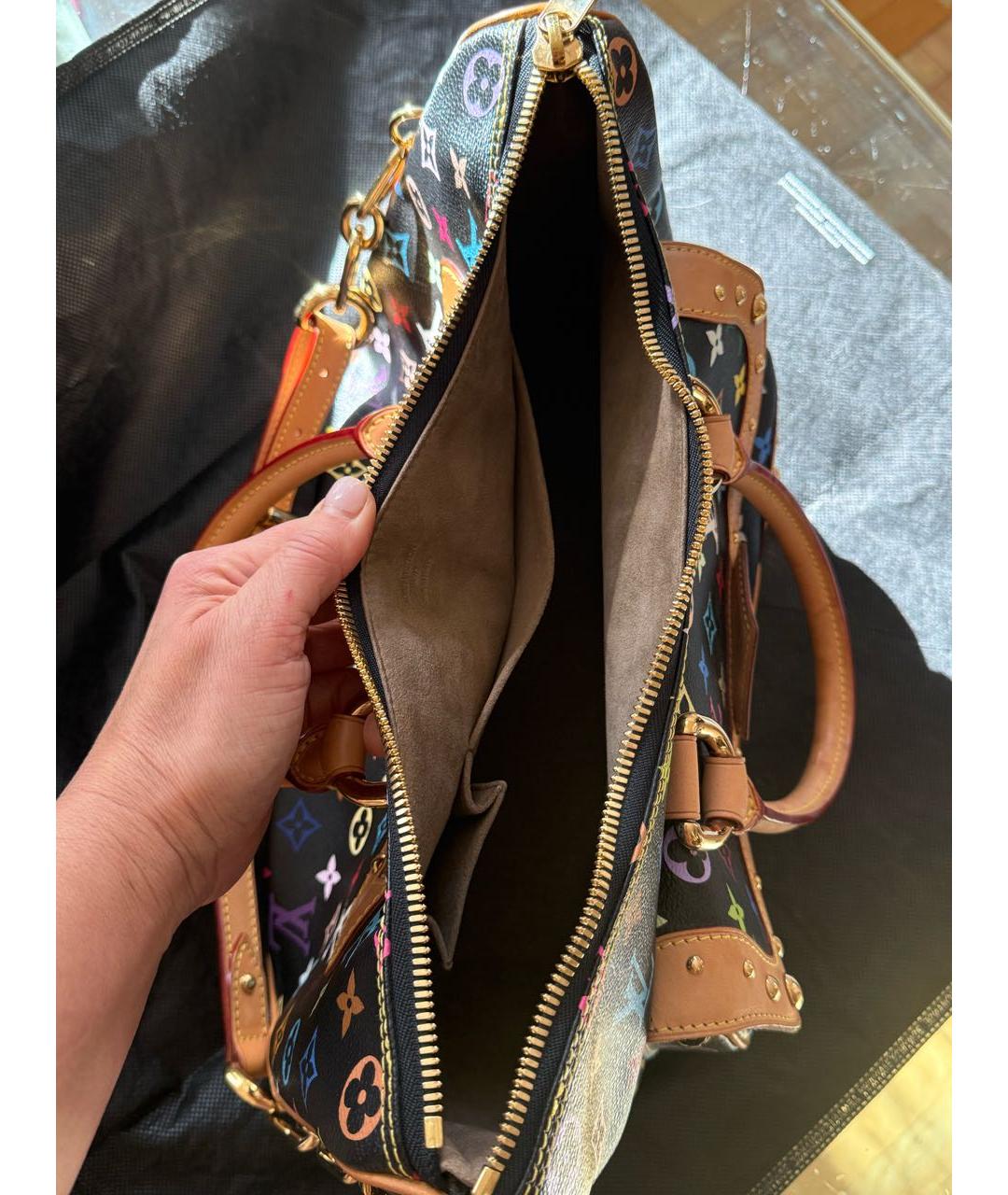 LOUIS VUITTON Черная сумка тоут, фото 4