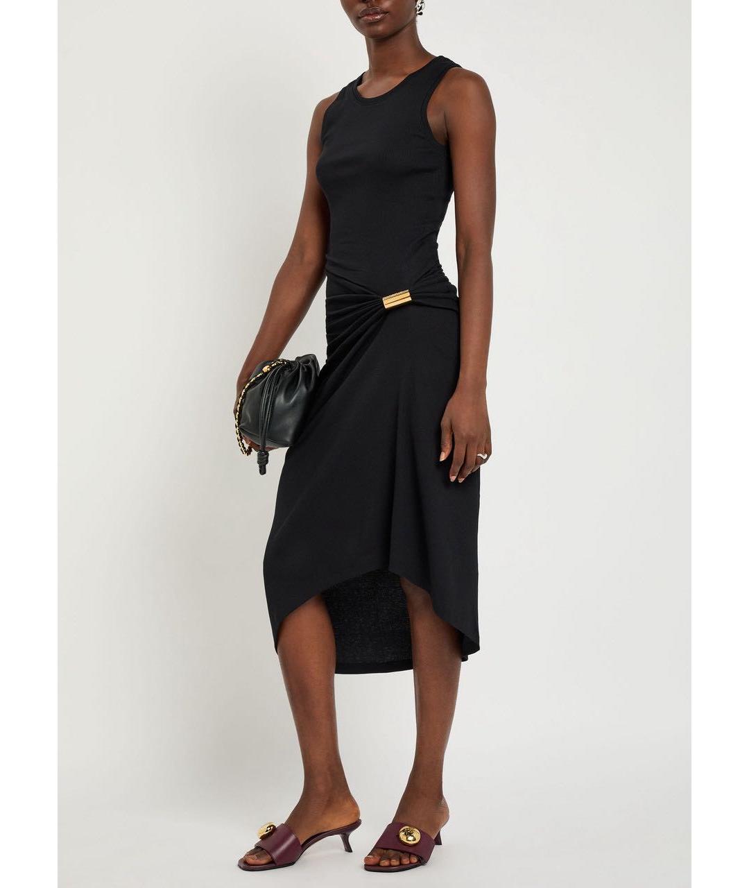 LOEWE Черное вечернее платье, фото 3