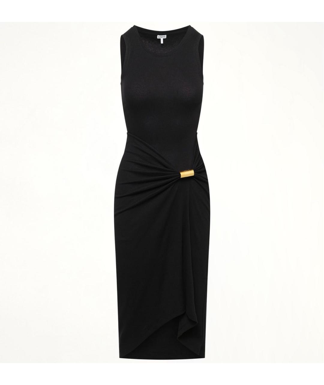 LOEWE Черное вечернее платье, фото 4