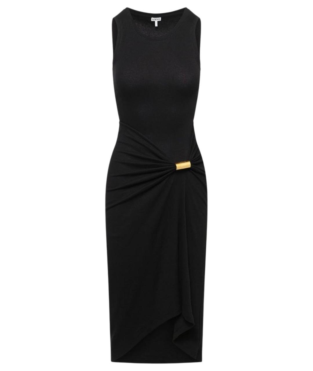 LOEWE Черное вечернее платье, фото 1