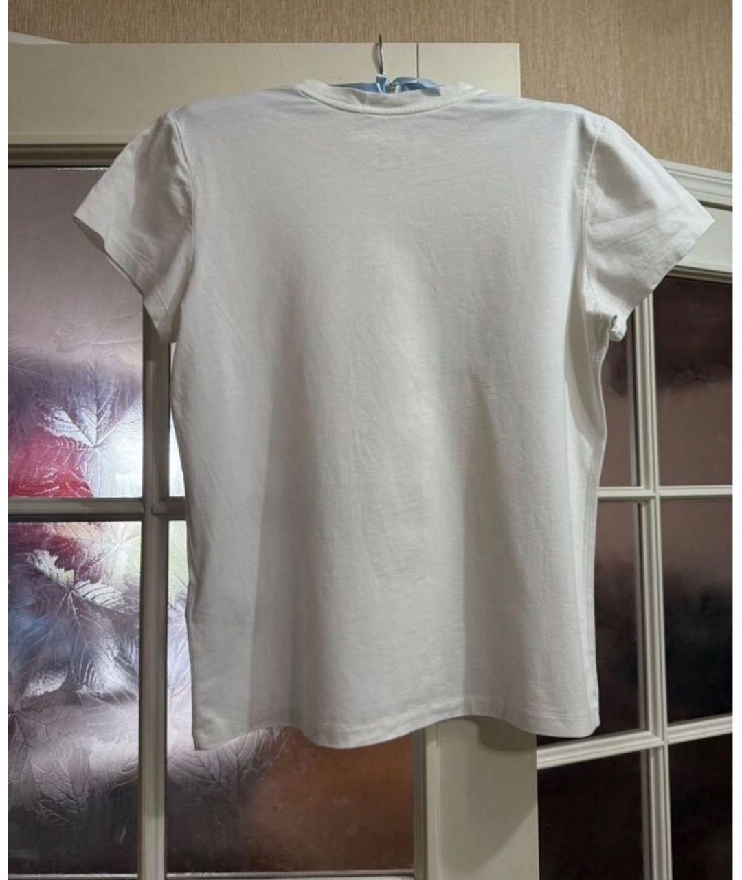 POLO RALPH LAUREN Бежевая хлопковая футболка, фото 2