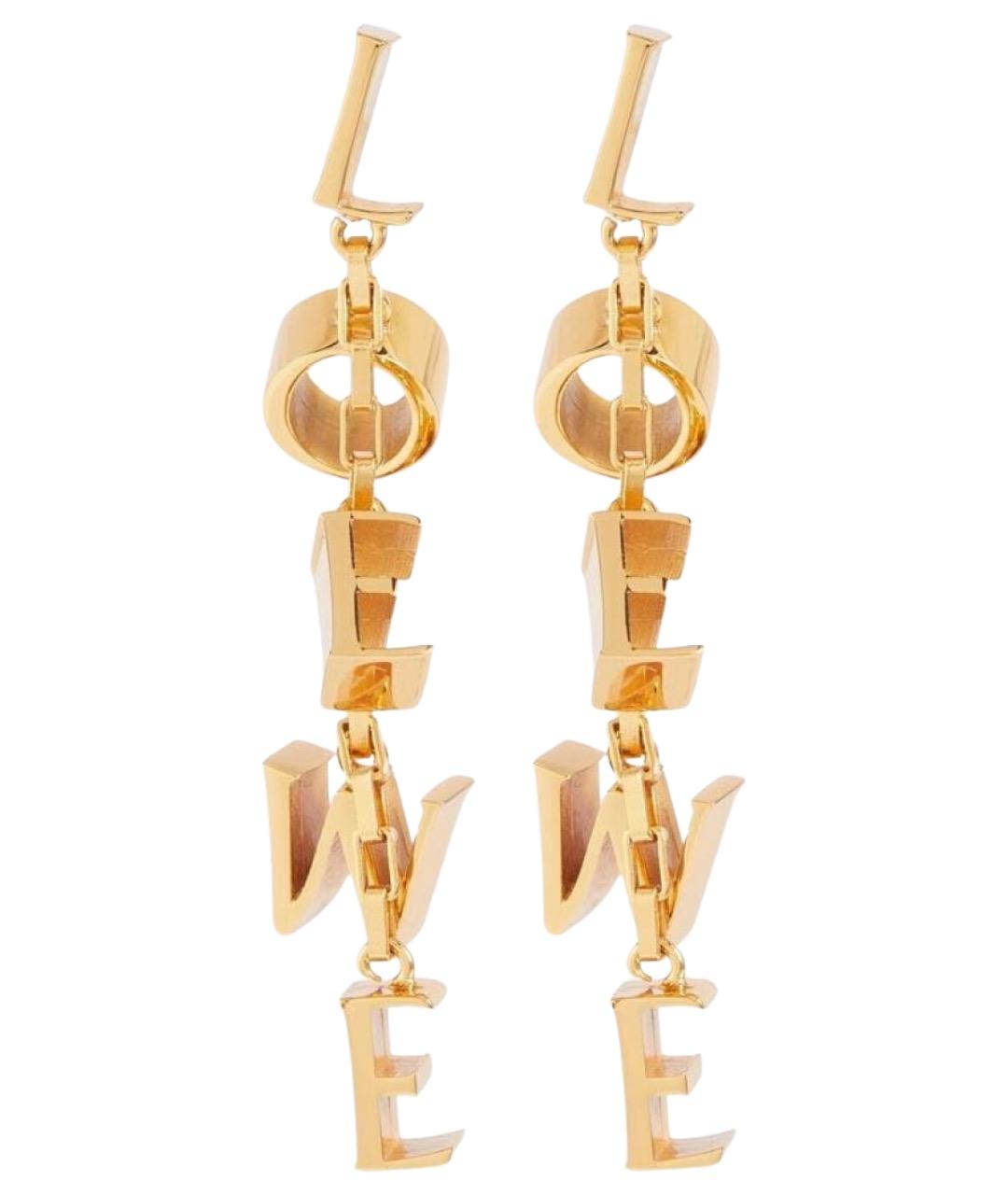 LOEWE Золотые серьги, фото 1