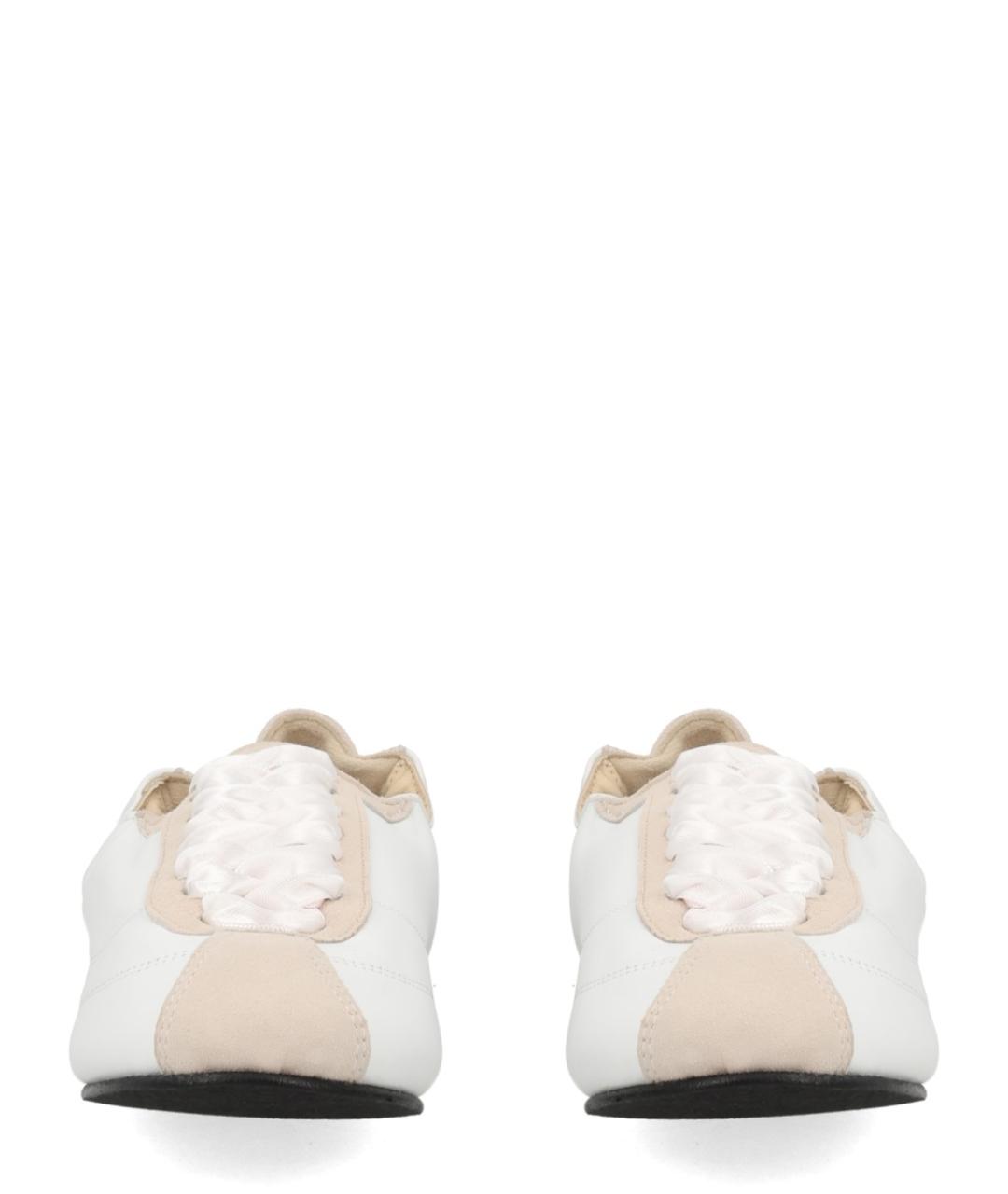 REPETTO Белые кожаные кроссовки, фото 3