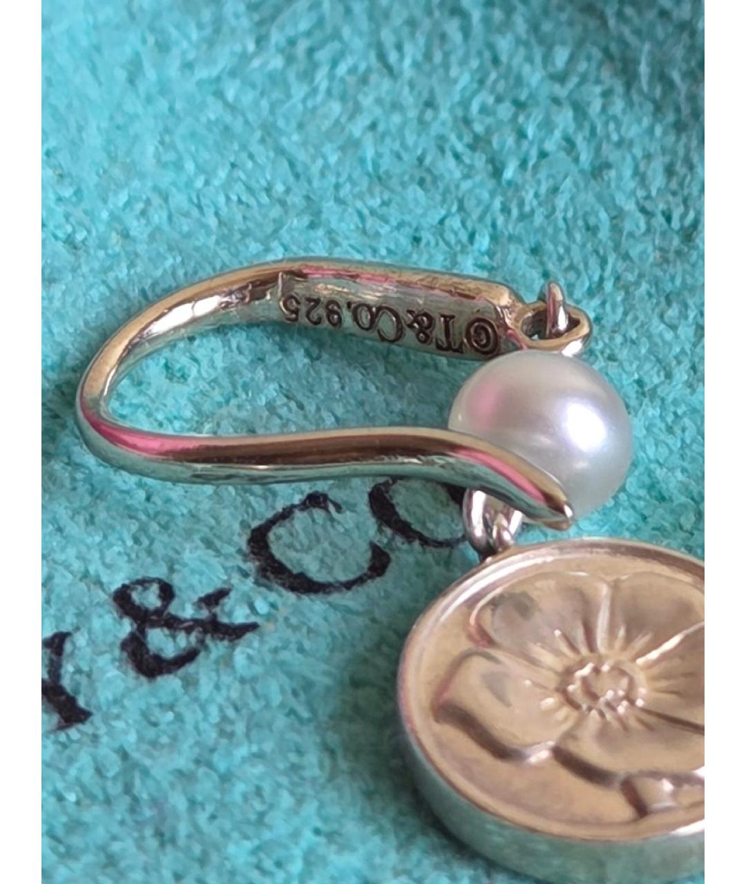 TIFFANY&CO Серебряные серебряные серьги, фото 3