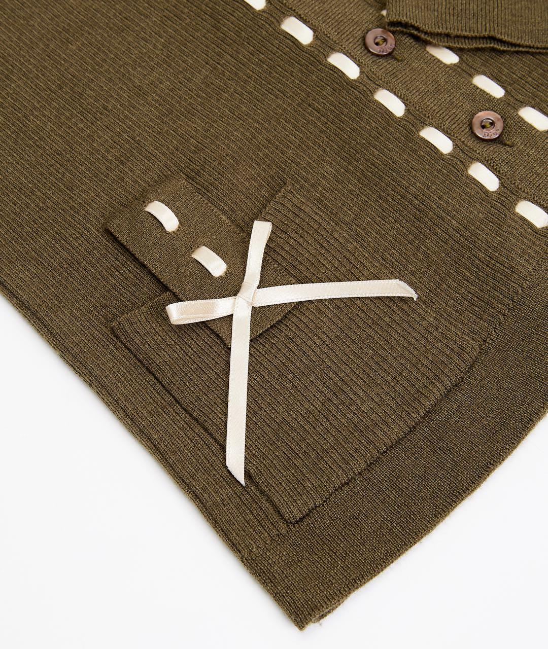 CHRISTIAN DIOR Хаки кашемировый кардиган, фото 4