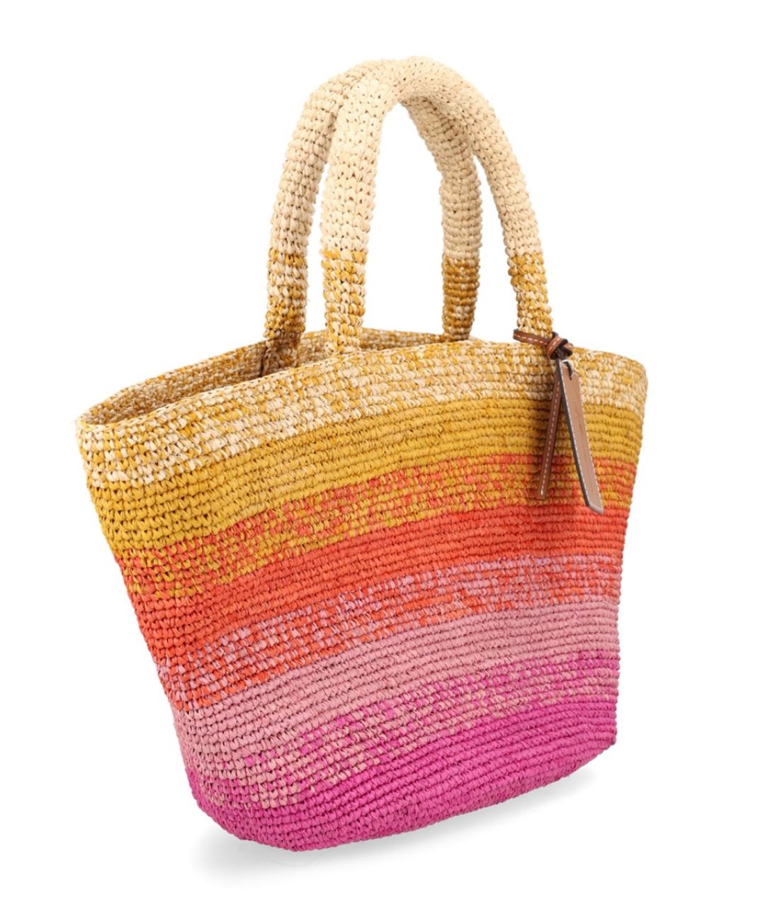 MANEBI Мульти пелетеная пляжная сумка, фото 2