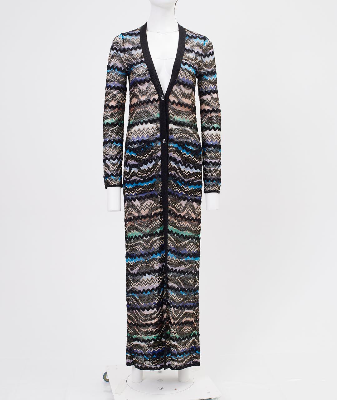 MISSONI Черный вискозный кардиган, фото 5