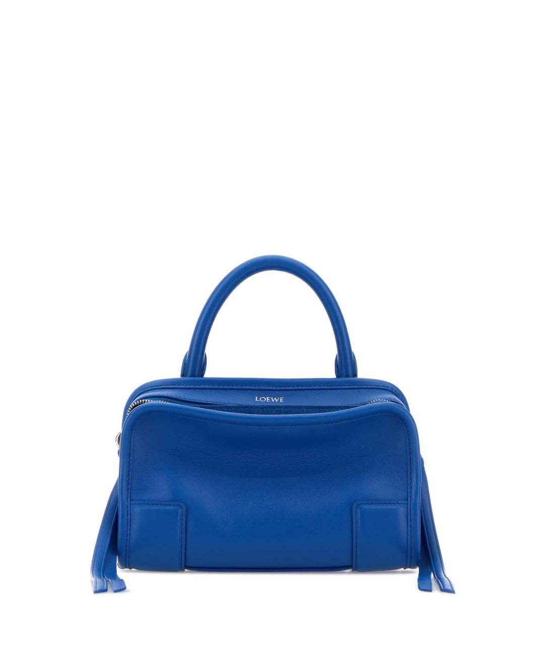 LOEWE Синяя кожаная сумка тоут, фото 1