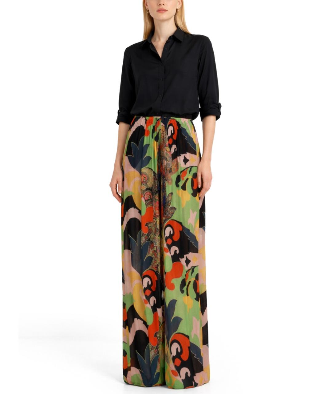 ETRO Мульти прямые брюки, фото 2