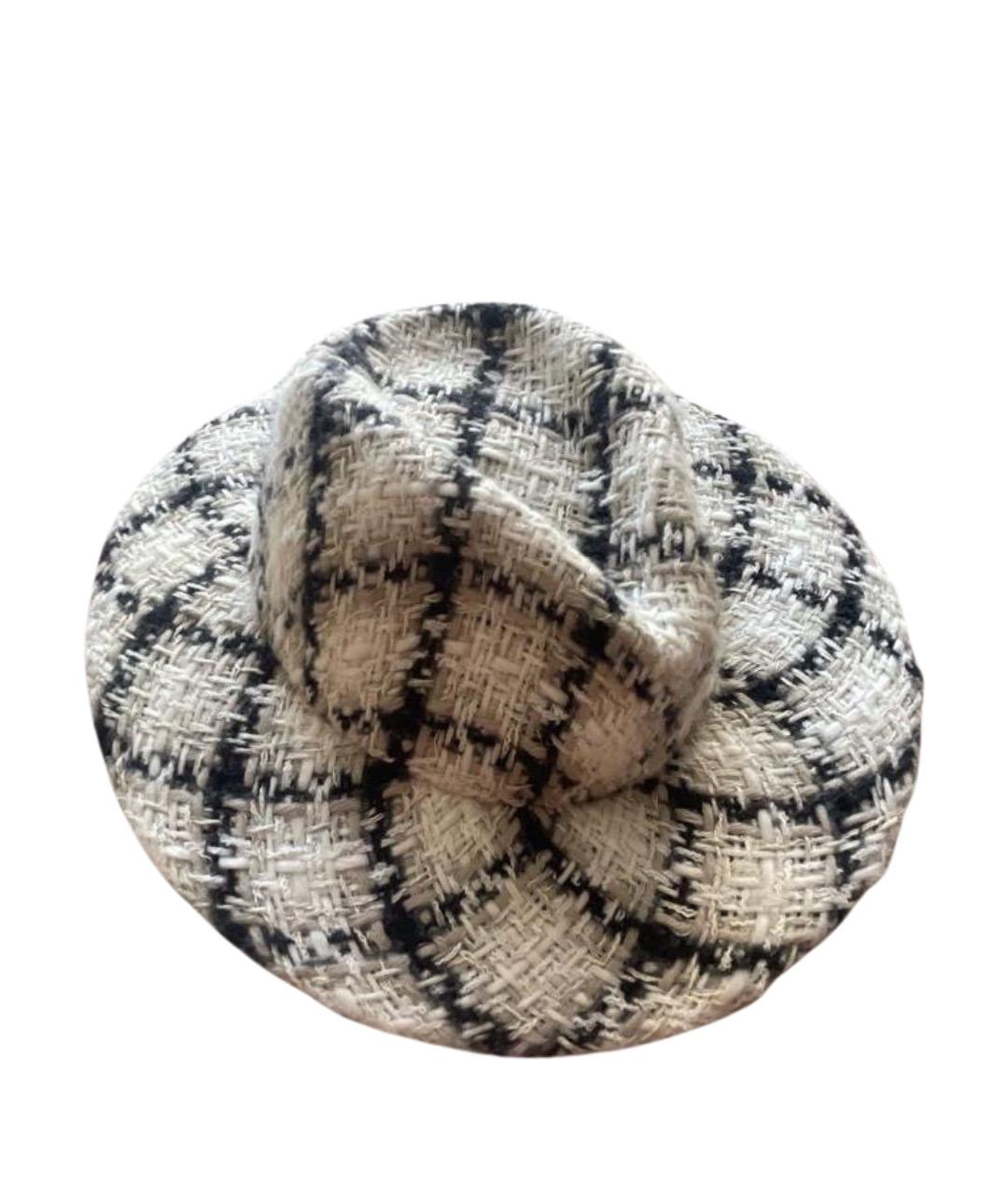 CHANEL Белая шляпа, фото 1