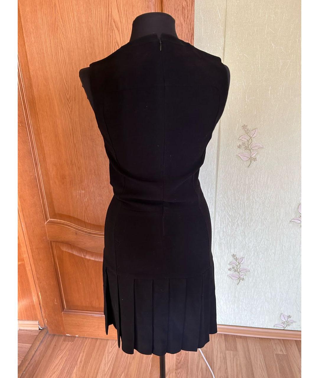 JOSEPH Черное вискозное повседневное платье, фото 2