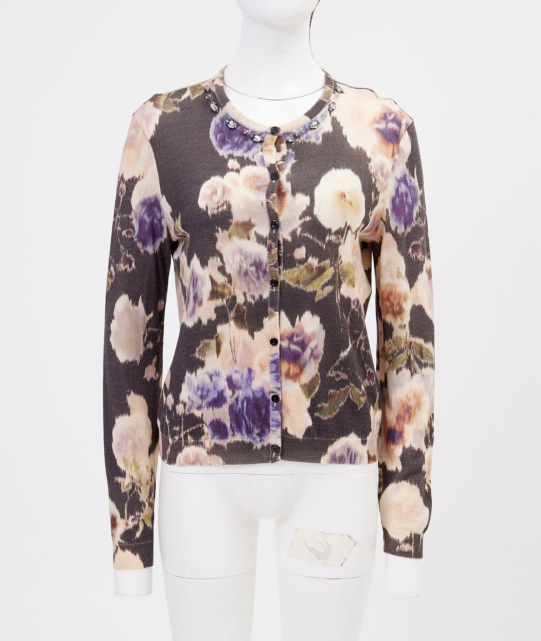 CHRISTIAN DIOR Бежевый шерстяной кардиган, фото 5