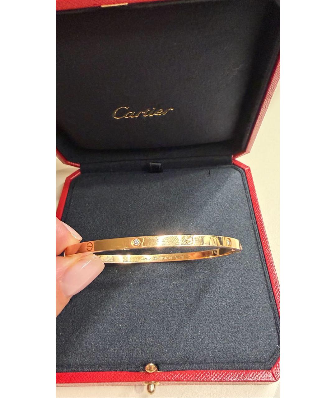 CARTIER Красный браслет из розового золота, фото 4