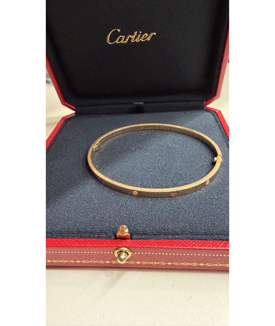 CARTIER Красный браслет из розового золота, фото 5