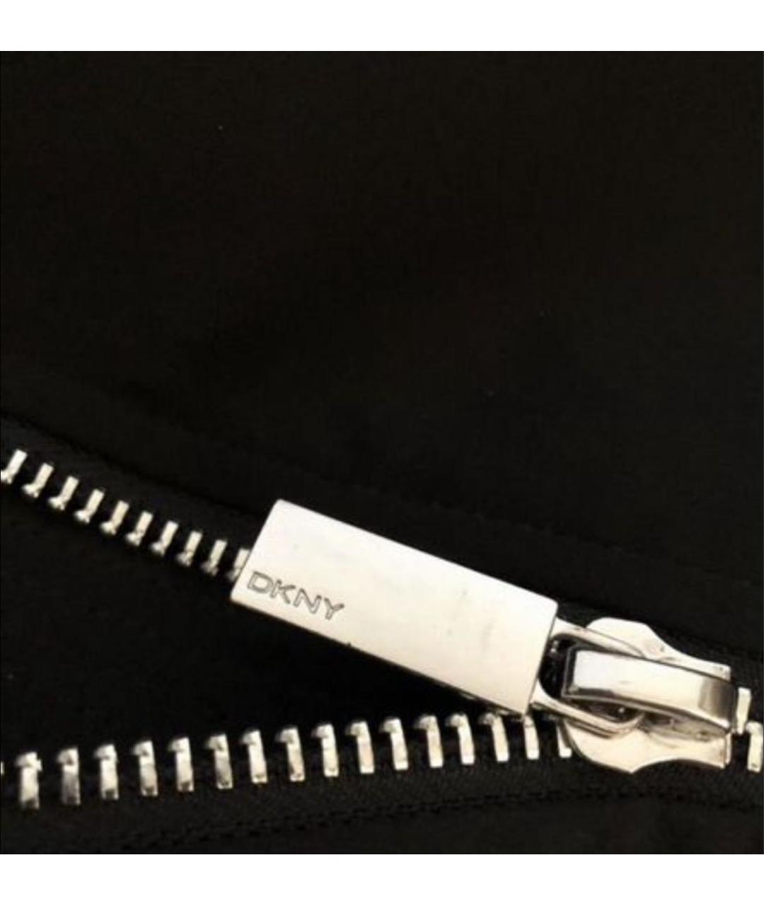 DKNY Черный полиэстеровый тренч/плащ, фото 4