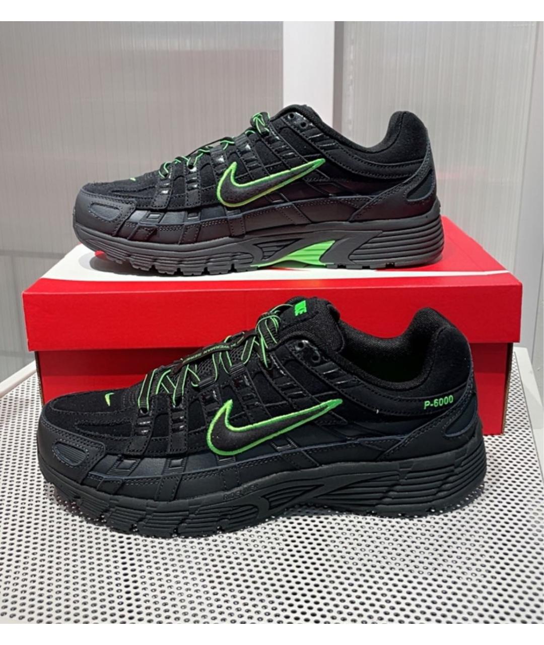 NIKE Черные низкие кроссовки / кеды, фото 8