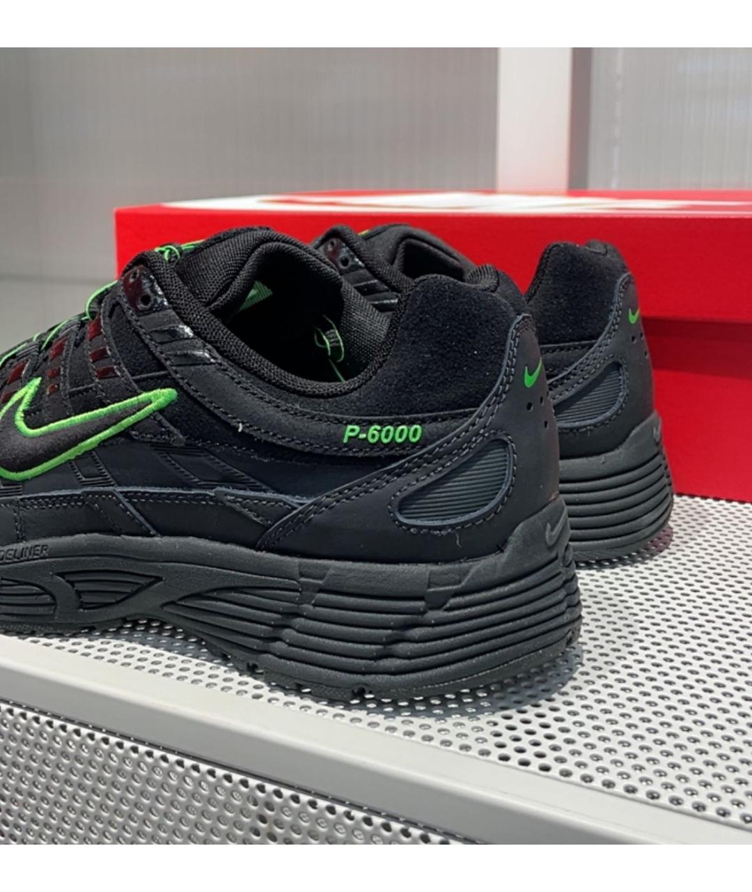 NIKE Черные низкие кроссовки / кеды, фото 6