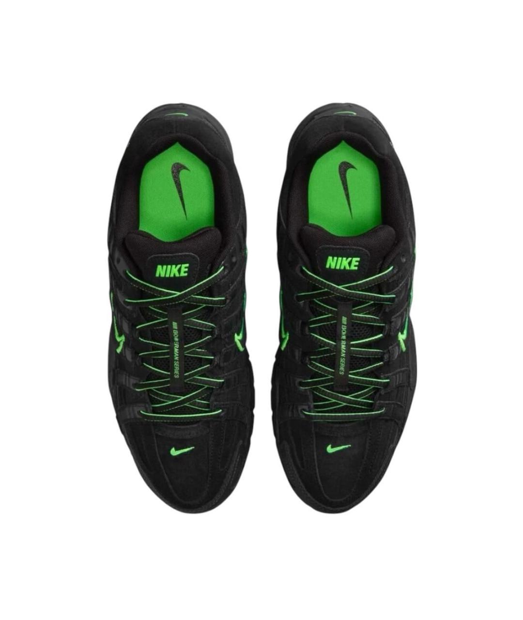 NIKE Черные низкие кроссовки / кеды, фото 3