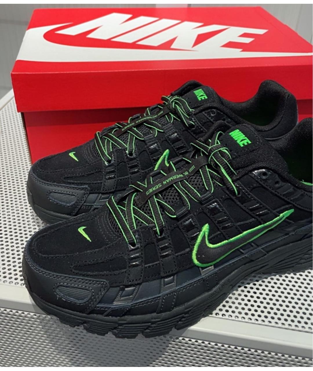 NIKE Черные низкие кроссовки / кеды, фото 7