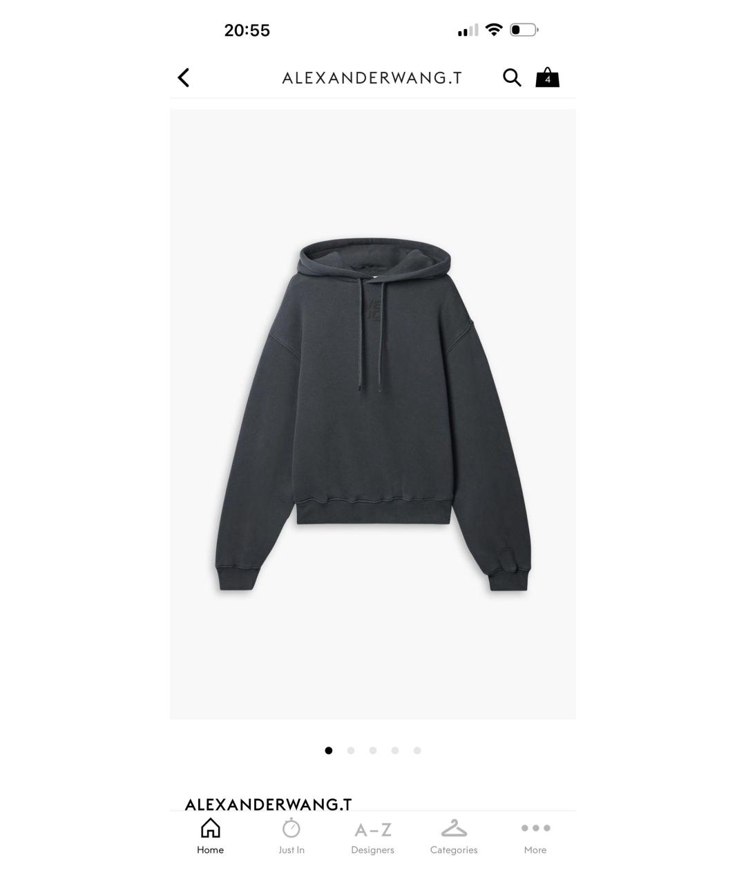 ALEXANDER WANG Хлопковый спортивные костюмы, фото 2