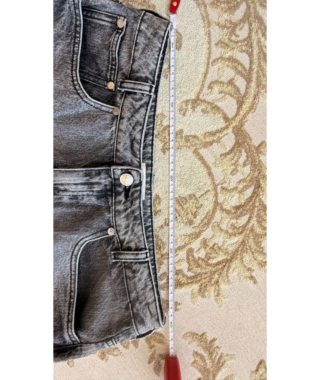 SANDRO Серые хлопковые джинсы слим, фото 8