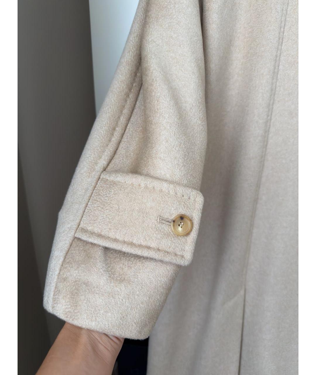 MAX MARA Бежевое кашемировое пальто, фото 6
