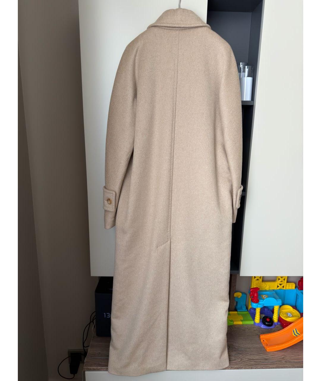 MAX MARA Бежевое кашемировое пальто, фото 2