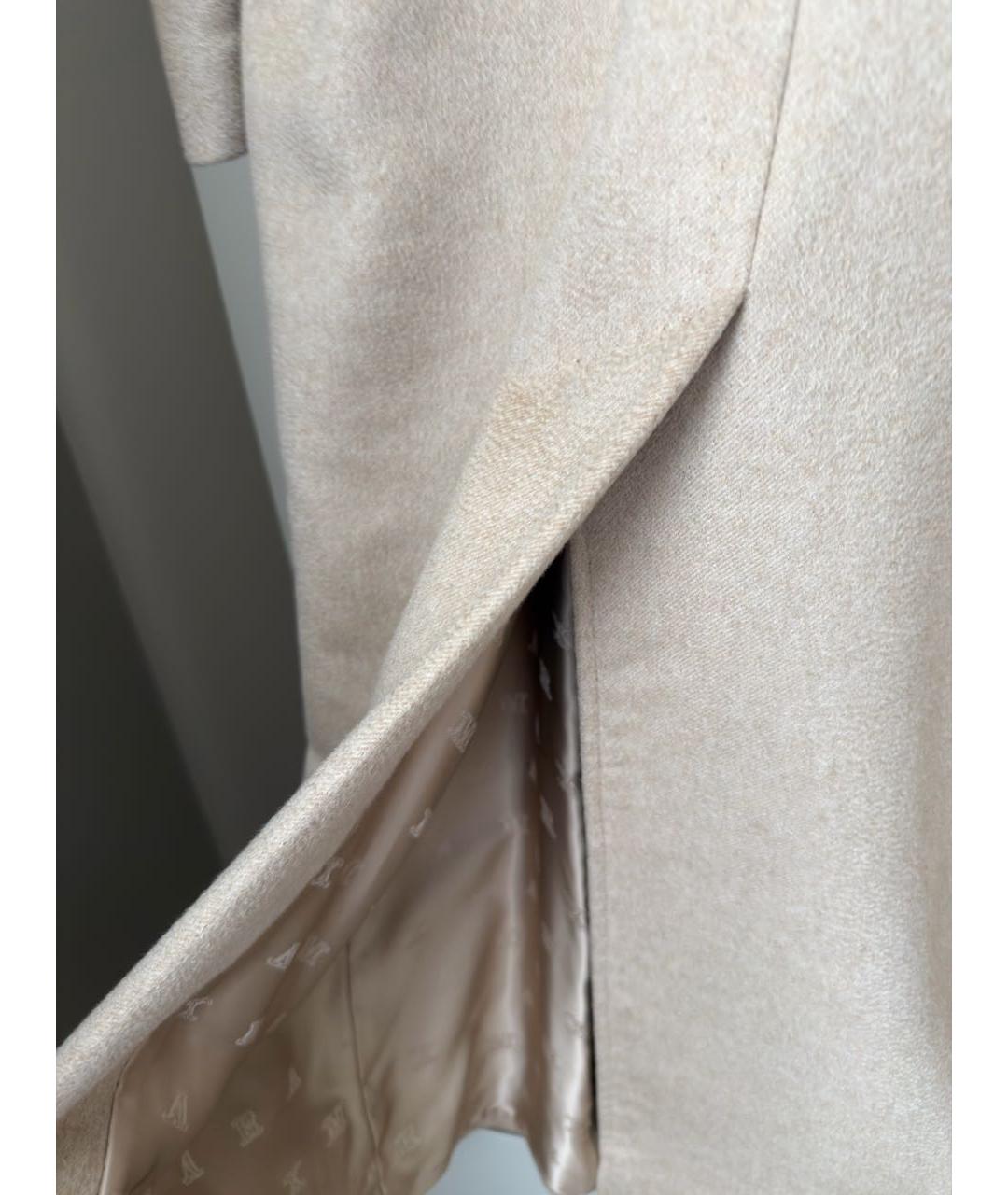 MAX MARA Бежевое кашемировое пальто, фото 7