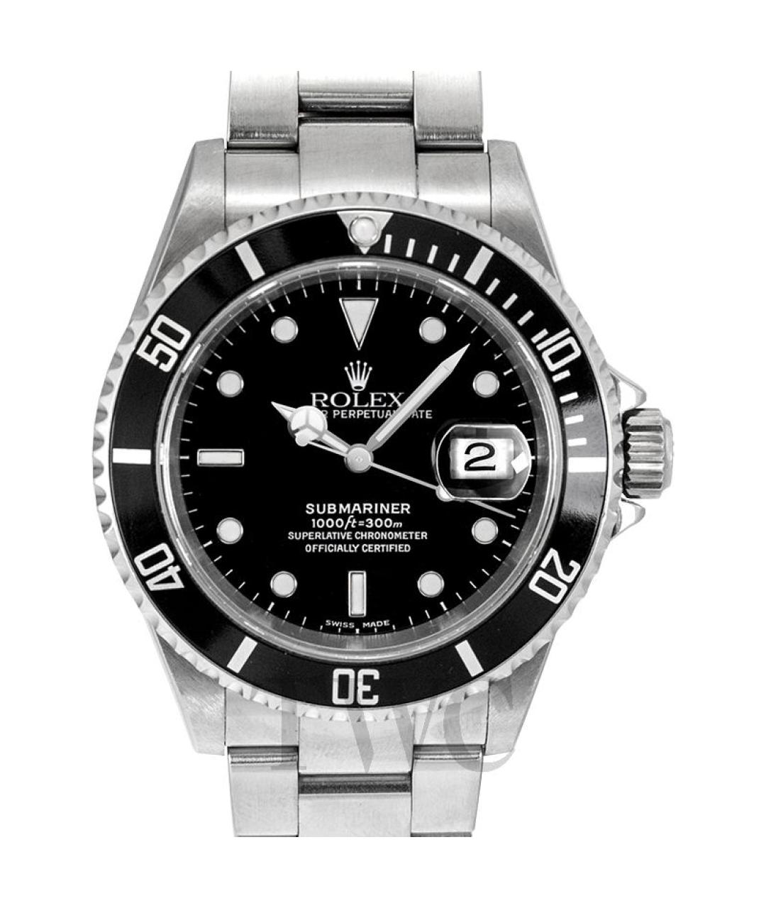 ROLEX Черные часы, фото 6