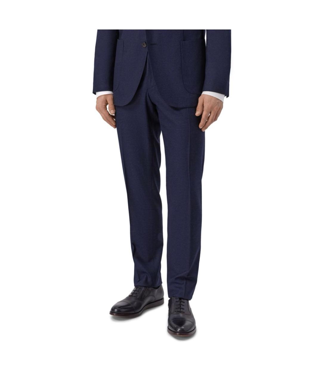 BARRETT Темно-синие кожаные туфли, фото 7