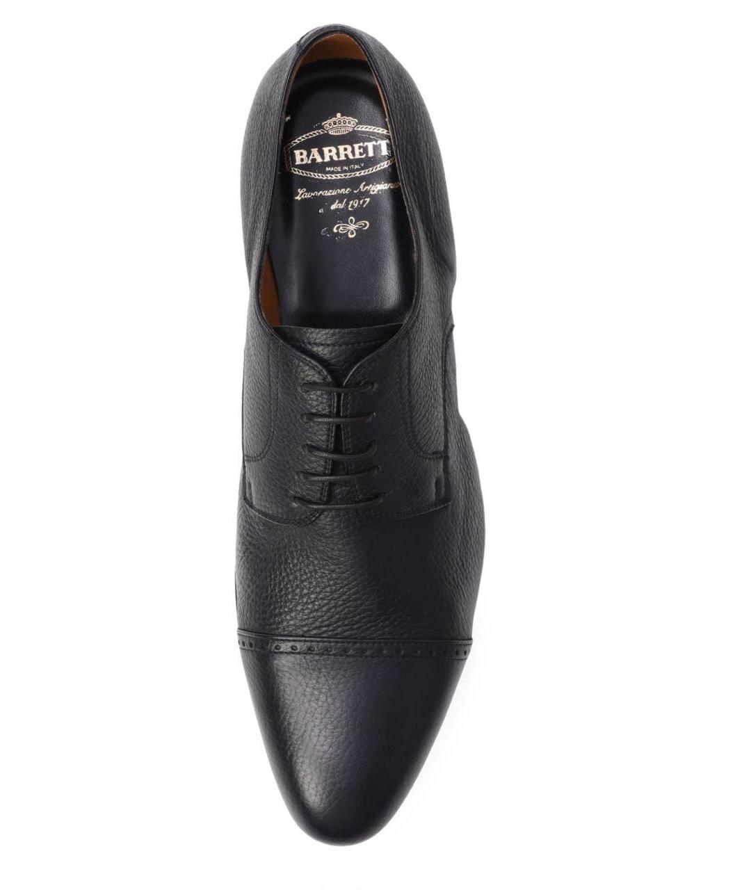 BARRETT Темно-синие кожаные туфли, фото 5