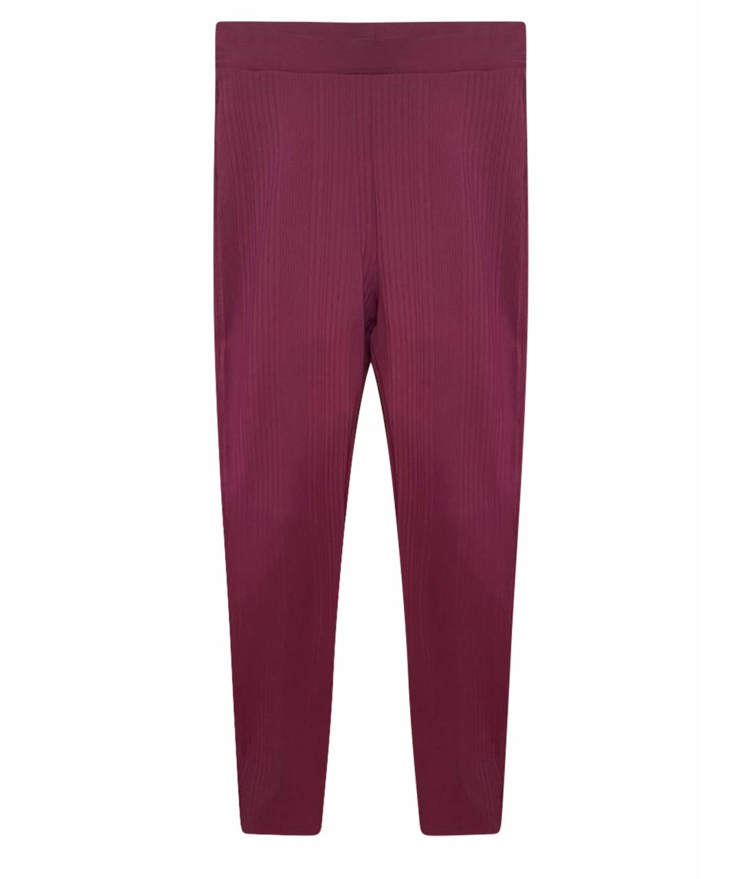 ALO YOGA Бордовые леггинсы и велосипедки, фото 1