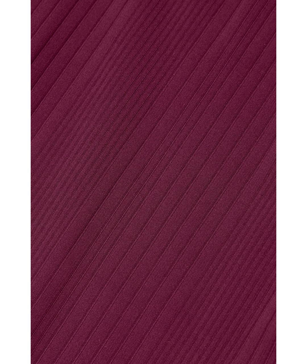 ALO YOGA Бордовые леггинсы и велосипедки, фото 4