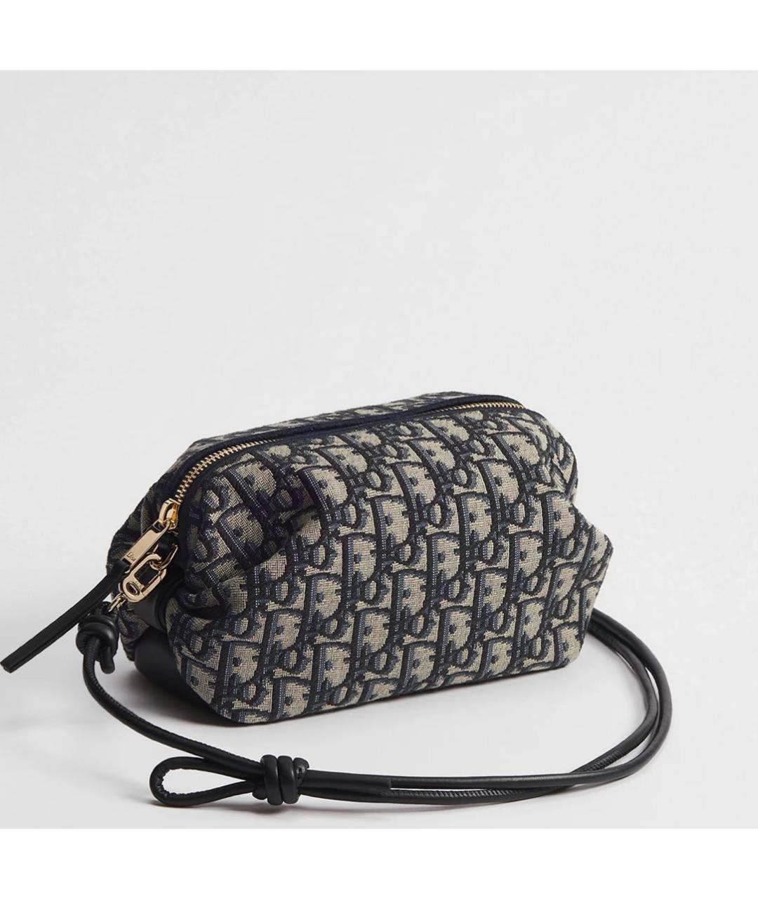 CHRISTIAN DIOR Синяя сумка с короткими ручками, фото 5