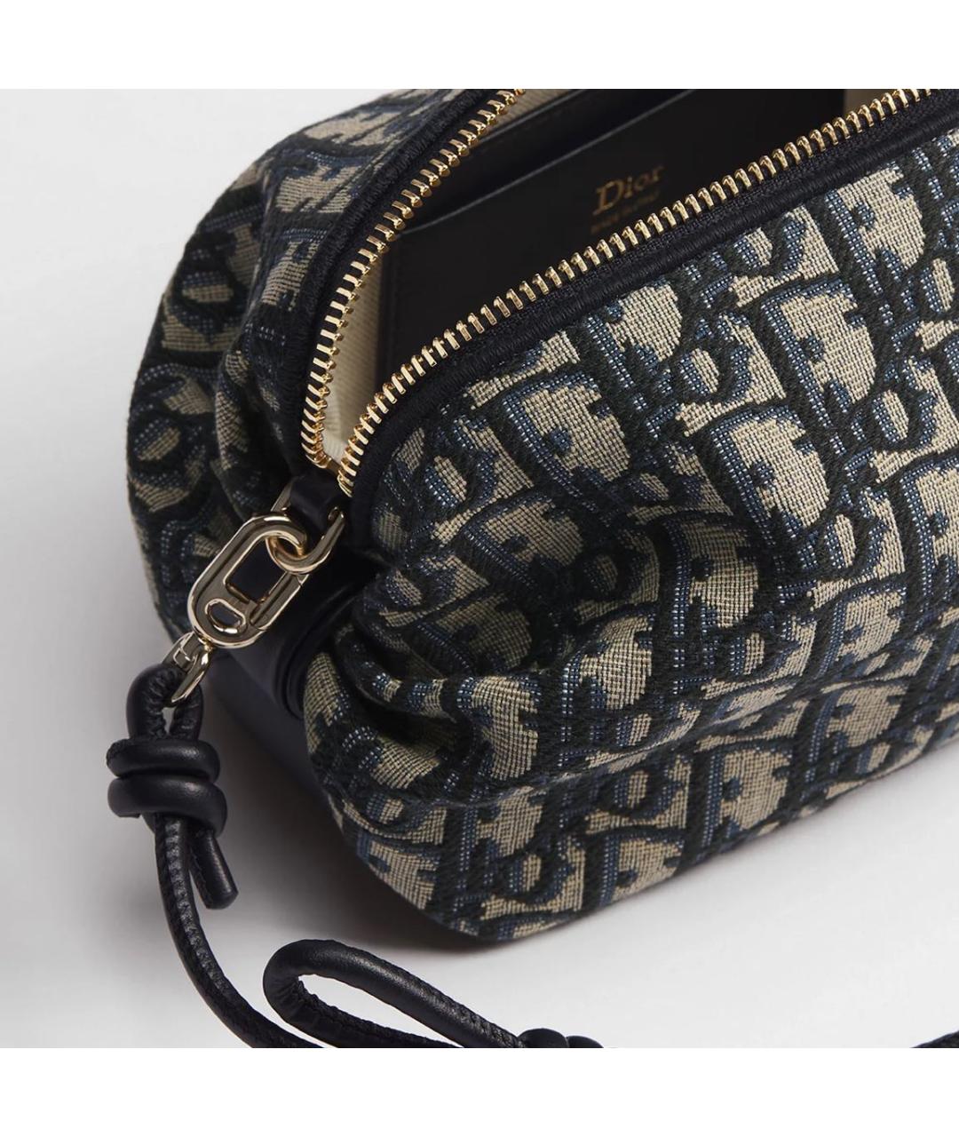 CHRISTIAN DIOR Синяя сумка с короткими ручками, фото 4
