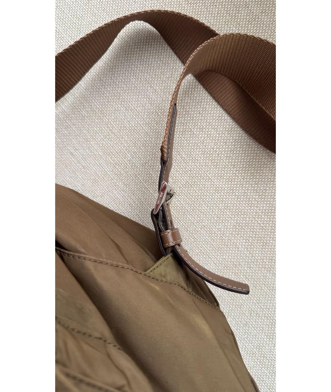 PRADA Хаки рюкзак, фото 6