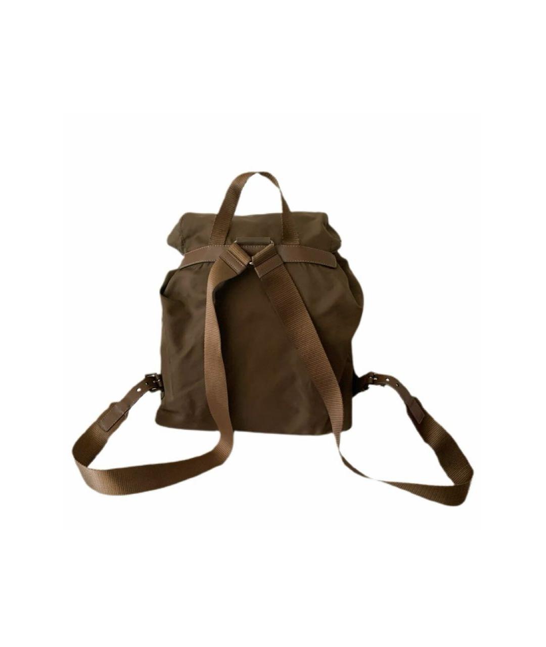 PRADA Хаки рюкзак, фото 2