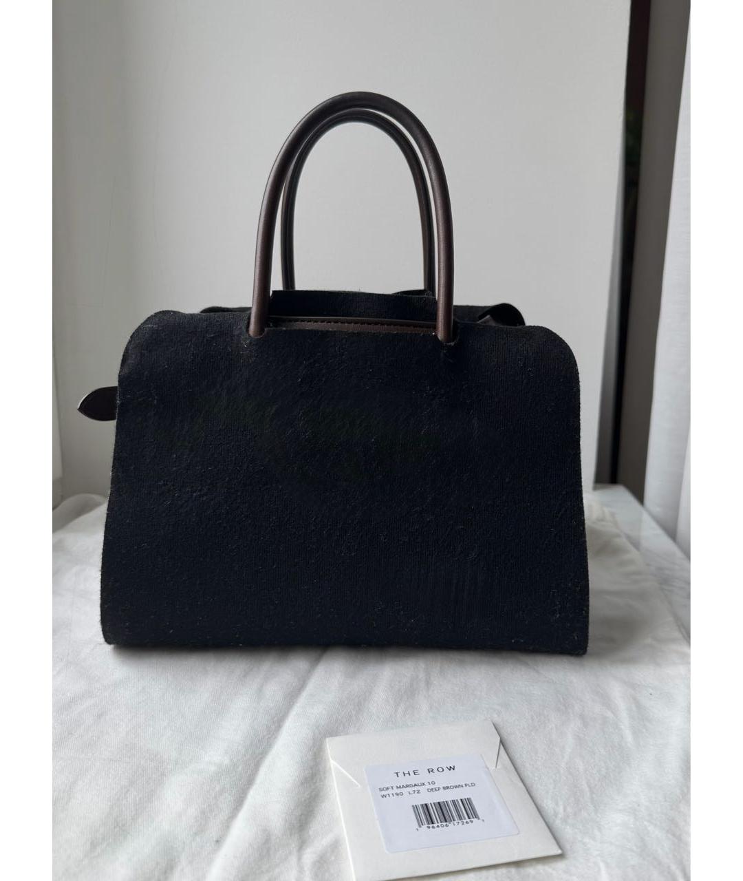 THE ROW Коричневая кожаная сумка с короткими ручками, фото 6