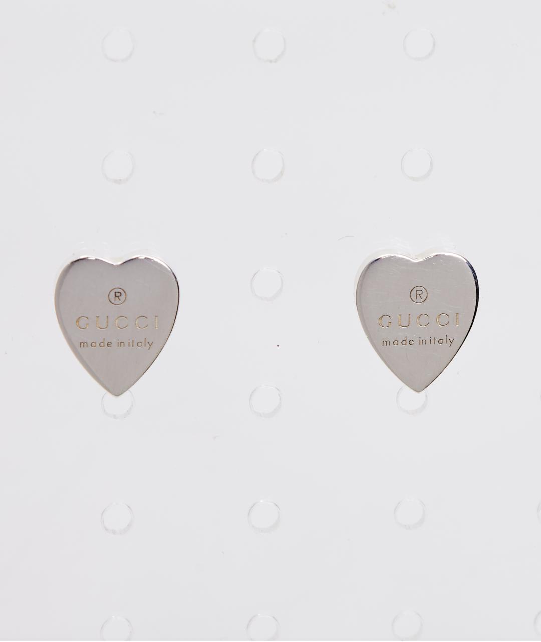 GUCCI Серебряные серебряные серьги, фото 4
