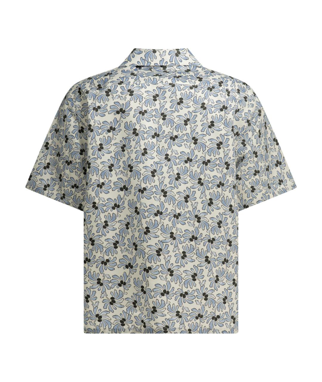 PRADA Голубая хлопковая кэжуал рубашка, фото 2