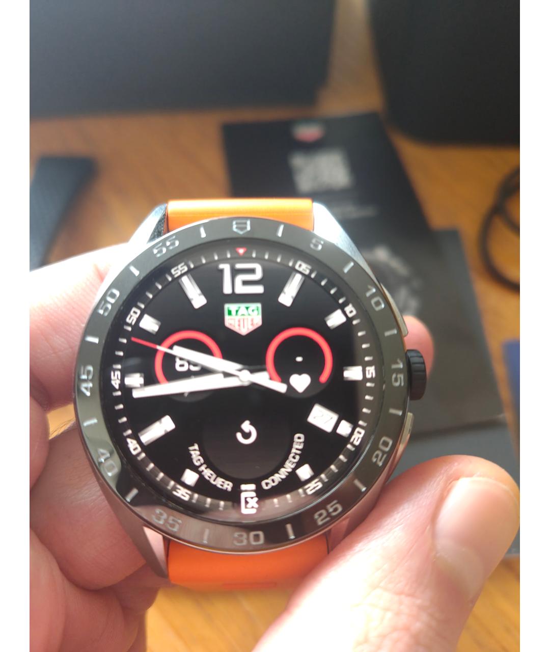 TAG HEUER Серебряные стальные часы, фото 4