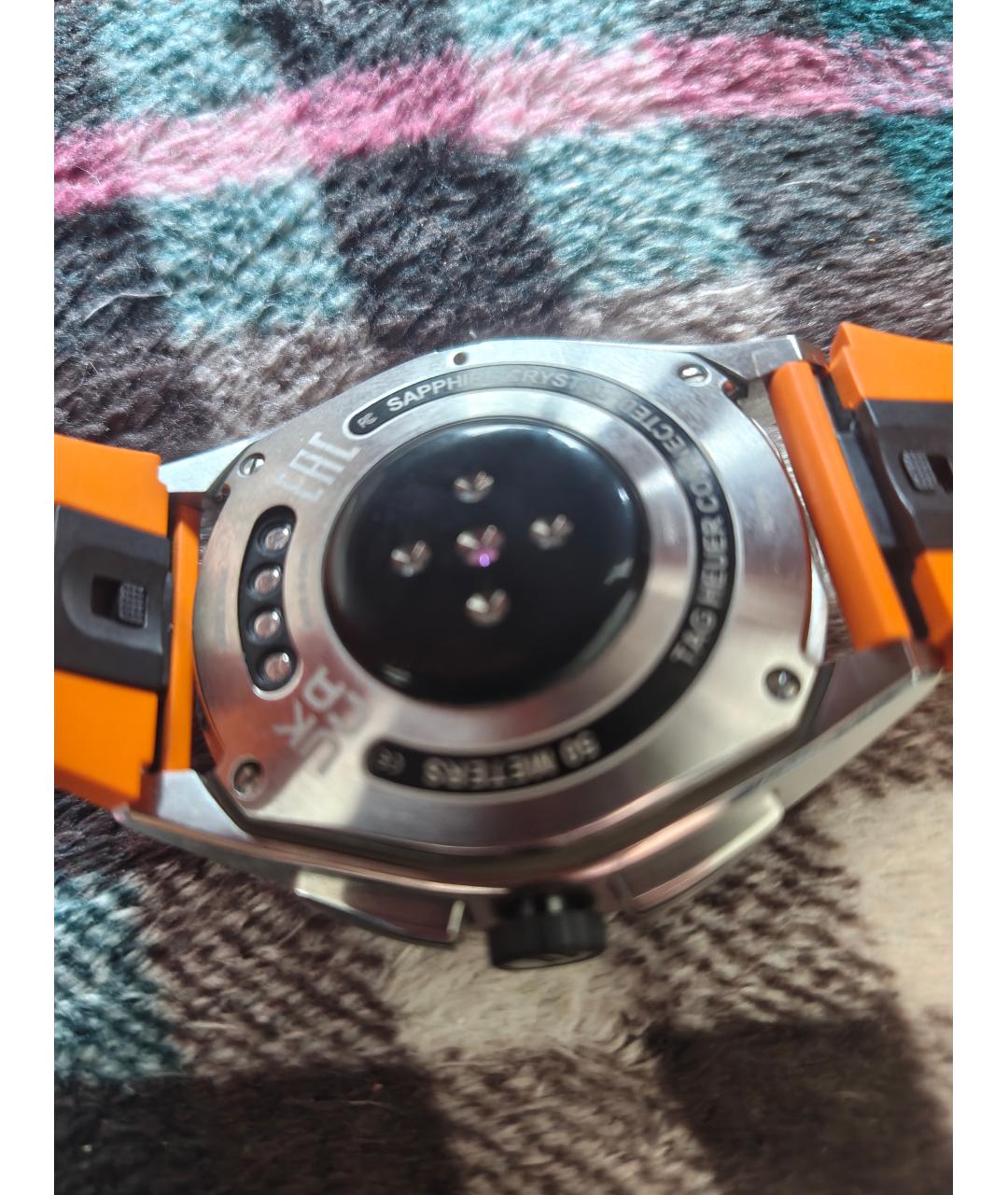 TAG HEUER Серебряные стальные часы, фото 5