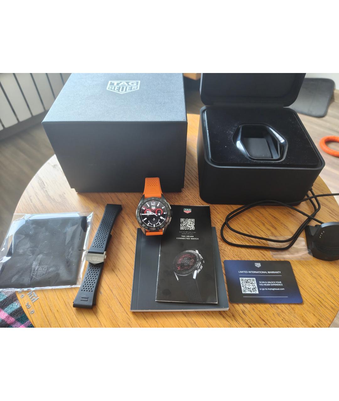 TAG HEUER Серебряные стальные часы, фото 3