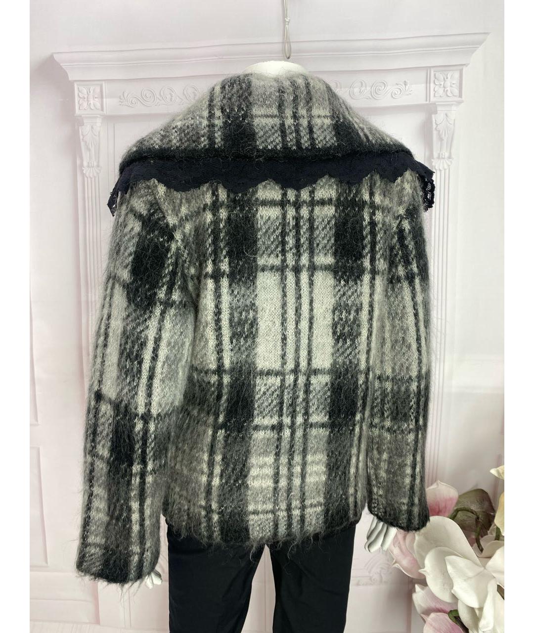 NUDE Черный шерстяной жакет/пиджак, фото 6