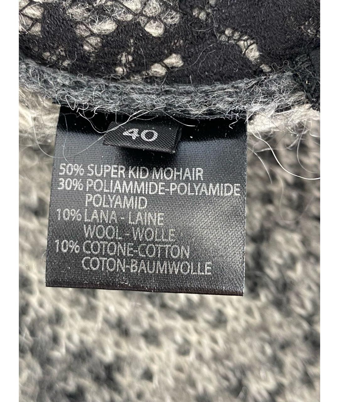 NUDE Черный шерстяной жакет/пиджак, фото 4