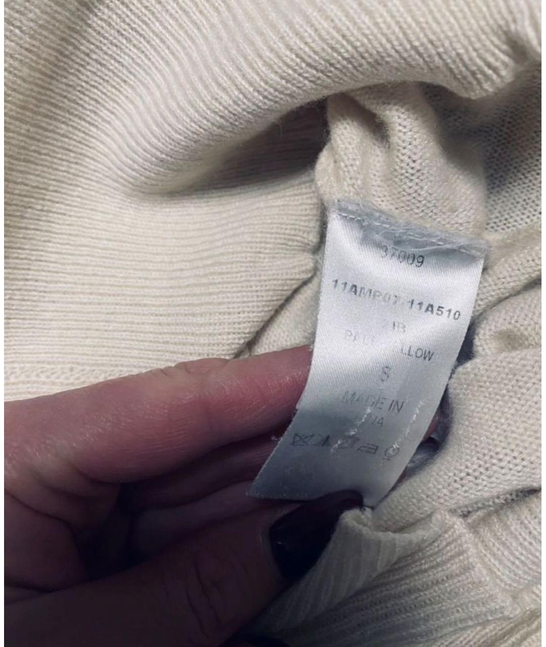 CHLOE Бежевая кашемировая водолазка, фото 7