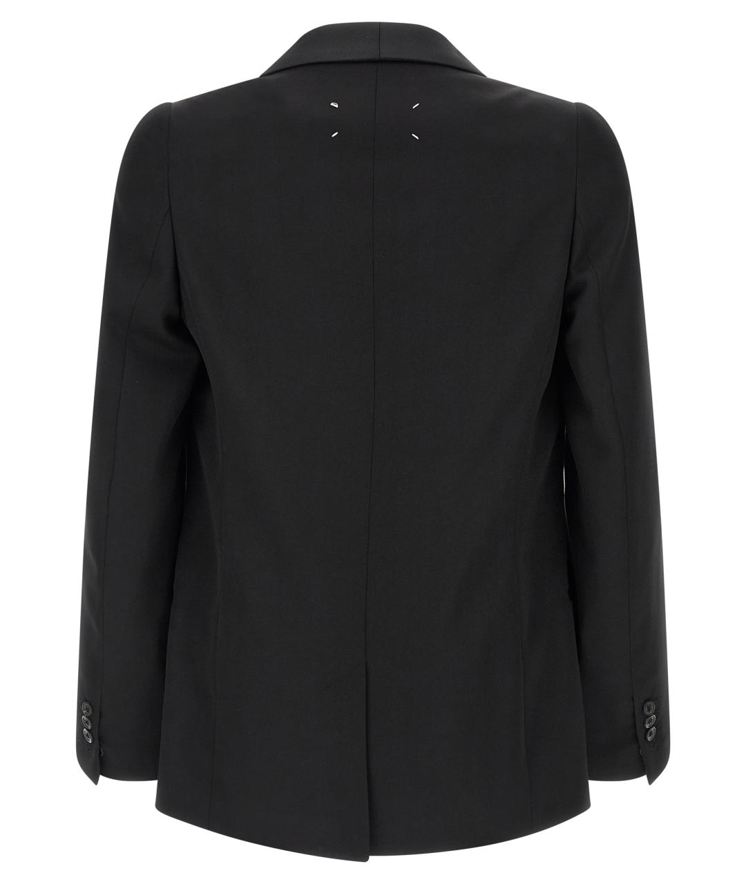 MAISON MARGIELA Черный шерстяной пиджак, фото 2