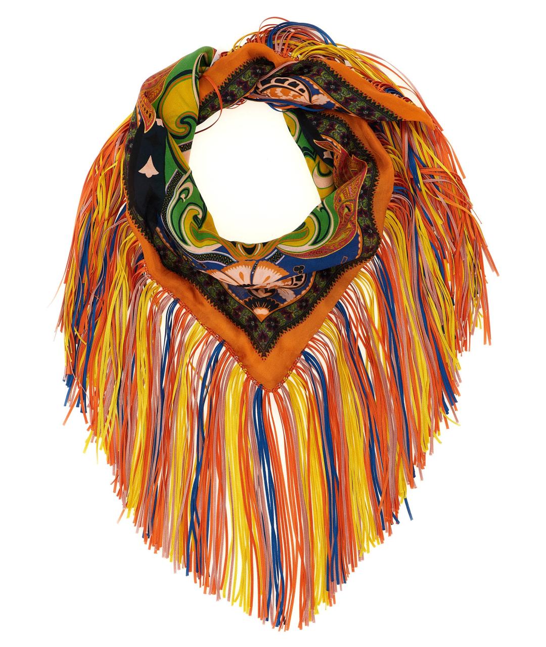 ETRO Мульти шелковый шарф, фото 1